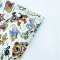 Good quality custom cartoon 100%cotton poplin fabric for garment